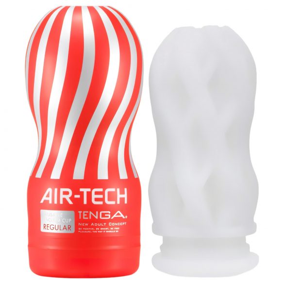 TENGA Air Tech Regular - masturbator reutilizabil (alb)