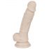 You2Toys - Dildo din silicon cu ventuză - mărime medie (natural)