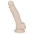 You2Toys - Dildo din silicon cu ventuză - mărime medie (natural)