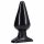 Plug anal negru Doc Johnson - clasic, mare (14,5cm)