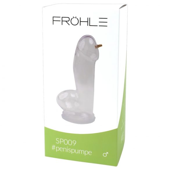 Fröhle SP009 (25cm) - Cilindru de schimb pentru pompă penis anatomică medicală