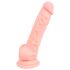 Dildo medical din silicon (18cm) - natural