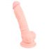 Dildo medical din silicon (18cm) - natural