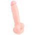 Dildo medical din silicon (18cm) - natural