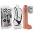 Strap-on King Cock 11 - dildo gol cu ham (28cm)