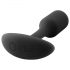 b-vibe Snug Plug 1 - dop anal cu greutate internă (55g) - negru