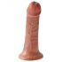 Dildo King Cock 6 (15 cm) - maro