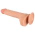 realistixxx - dildo realist cu bază de ventuză (22cm) - natural