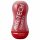 TENGA Air-Tech Squeeze Regular - masturbator cu supt (roșu)