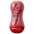 TENGA Air-Tech Squeeze Regular - masturbator cu supt (roșu)