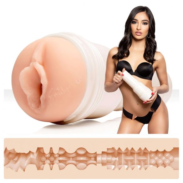 Fleshlight Emily Willis Squirt - vagină artificială realistă (natur)