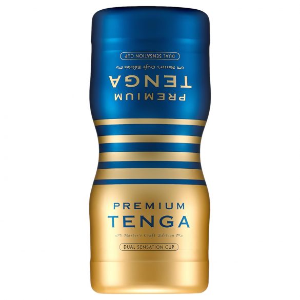 TENGA Premium Dual Sensation - masturbator de unică folosință