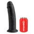 King Cock 10 - dildo mare cu ventuză (25cm) - negru