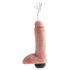 King Cock 8 - dildo realist ejaculator (20 cm) - natural