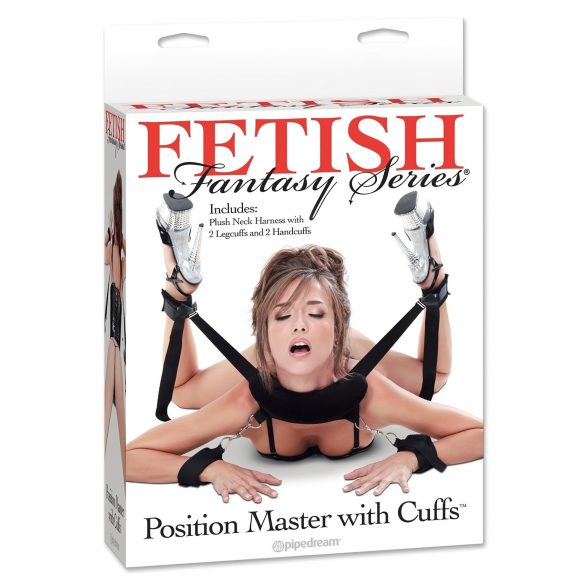 Set de Legături Fetish Position Master (negru)