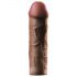 X-TENSION Mega 2 - prelungitor de penis realist (20,3cm) - natur inchis