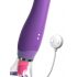 Vibrator 3în1, cu acumulator, Fantasy (lila)