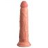 Elite Cock 9 - dildo realist cu ventuză (23cm) - natural