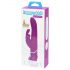 Happyrabbit Power Motion - vibrator împingător rezistent la apă (mov)