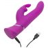 Happyrabbit Power Motion - vibrator împingător rezistent la apă (mov)