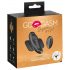 Chilot cu vibrator pentru clitoris - controlat prin radio, cu acumulator (negru)