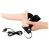 You2Toys Strap-on - vibrator gol, cu acumulator, atașabil (natural)