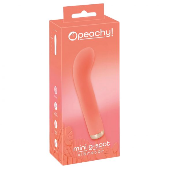 Vibrator G-spot reincarcabil You2Toys Peachy Mini (piersică)