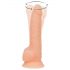 Addiction Naked Rotating 8 - vibrator rotativ (20cm) - natural