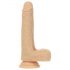 Naked Addiction Thrusting 7,5 - vibrator cu mișcare de împingere (19cm) - natural