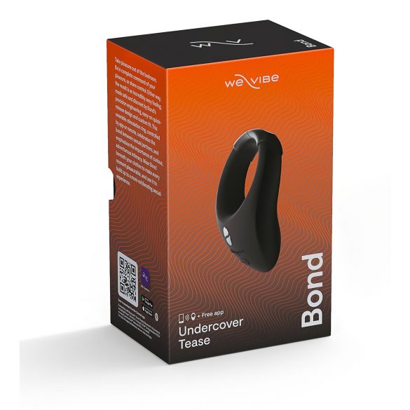 We-Vibe Bond - inel pentru penis cu vibrație inteligentă (negru)