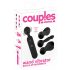 Couples Choice - vibrator cu masaj și încălzire, reîncărcabil (negru)