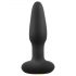 ANOS - vibrator anal rezistent la apă, cu acumulator (negru)