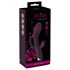 Javida - Vibrator 3în1 cu bile și limbă (mov)