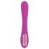 Vibrator Javida Thumping Rabbit cu 3 motoare și stimulator clitoridian - violet