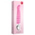 Fun Factory G5 - vibrator G-spot cu acumulator, rezistent la apă, cu striații (roz)