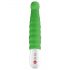 Fun Factory G5 - vibrator cu acumulator, impermeabil, cu nervuri pentru punctul G (verde)