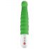 Fun Factory G5 - vibrator cu acumulator, impermeabil, cu nervuri pentru punctul G (verde)