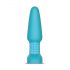 b-Vibe - vibrator anal rotativ cu perle, reîncărcabil (turcoaz)