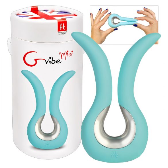 G-vibe Mini - vibrator din silicon USB (mentă)