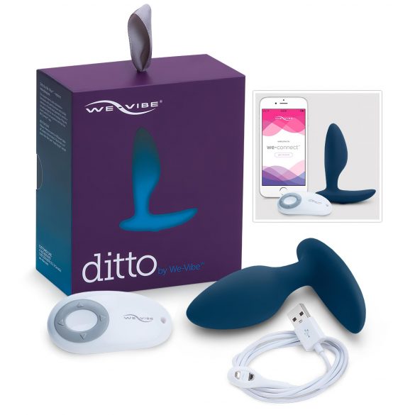 We-Vibe Ditto - vibrator anal cu acumulator (turcoaz)