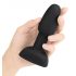 b-Vibe Rimming - Vibrator anal cu bile rotative (negru)