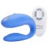 We-Vibe Match - vibrator pentru cupluri, impermeabil, reîncărcabil (albastru)