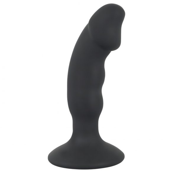 Velvet Negru - vibrator anal cu penis, reîncărcabil (negru)