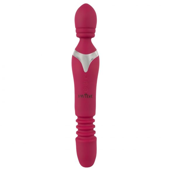 Vibrator masaj Javida Thrusting 3in1 (roșu)