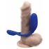 BeauMents Flexxio - Vibrator pentru cupluri cu 2 motoare (albastru)