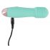 Cuties Mini Wand - vibrator masaj mini, portabil (verde)