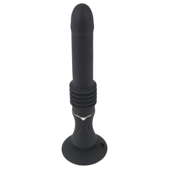 You2Toys Fucking Machine - vibrator cu ventuză și acumulator (negru)