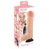 Nature Skin - Vibrator realist rotativ "Dancing Dick" (natur)