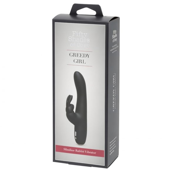 Cincizeci de umbre ale lui Grey Greedy Girl - vibrator cu acumulator (negru)