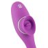 You2Toys - Vibrator cu 2 funcții pentru clitoris și vaginal - reîncărcabil (mov)